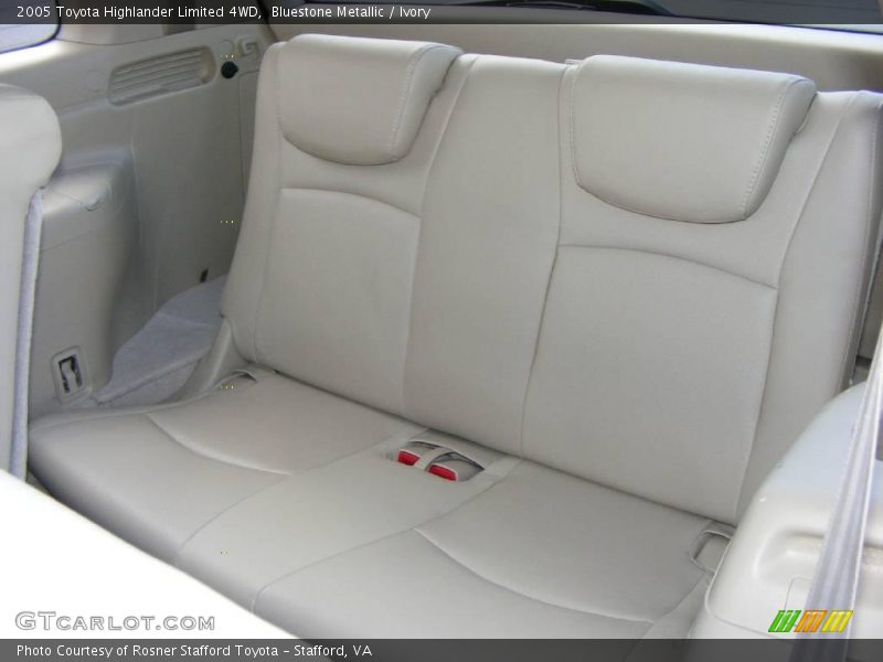 Bluestone Metallic / Ivory 2005 Toyota Highlander Limited 4WD