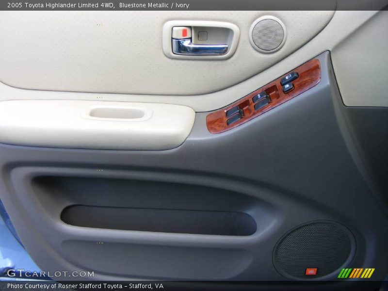 Bluestone Metallic / Ivory 2005 Toyota Highlander Limited 4WD