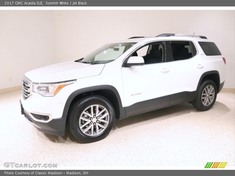 Summit White / Jet Black 2017 GMC Acadia SLE