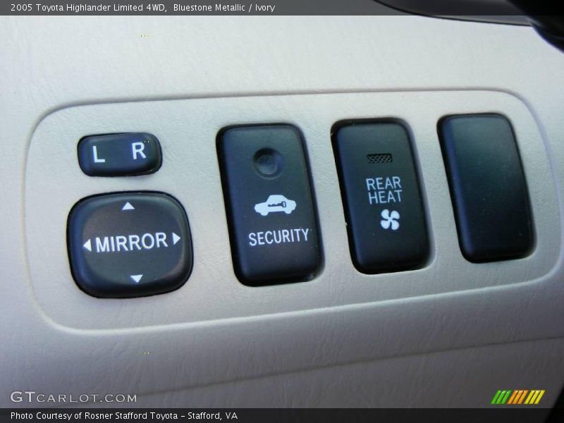 Bluestone Metallic / Ivory 2005 Toyota Highlander Limited 4WD