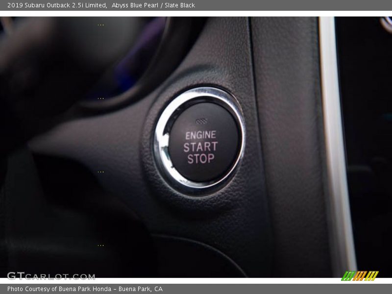 Abyss Blue Pearl / Slate Black 2019 Subaru Outback 2.5i Limited