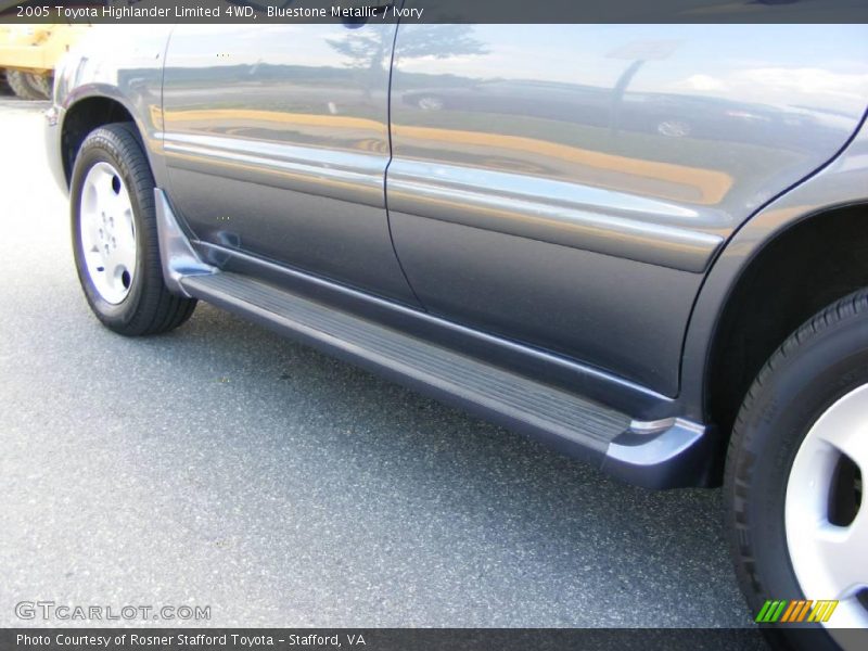 Bluestone Metallic / Ivory 2005 Toyota Highlander Limited 4WD