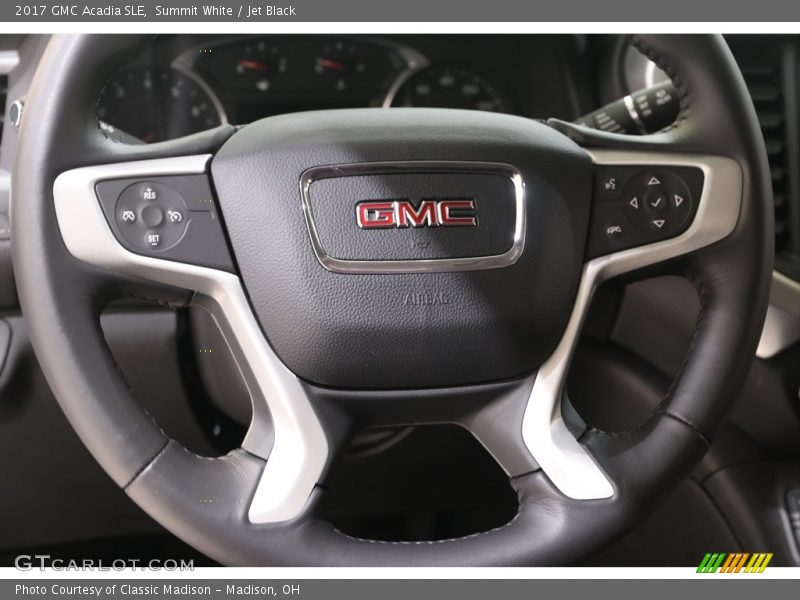 Summit White / Jet Black 2017 GMC Acadia SLE