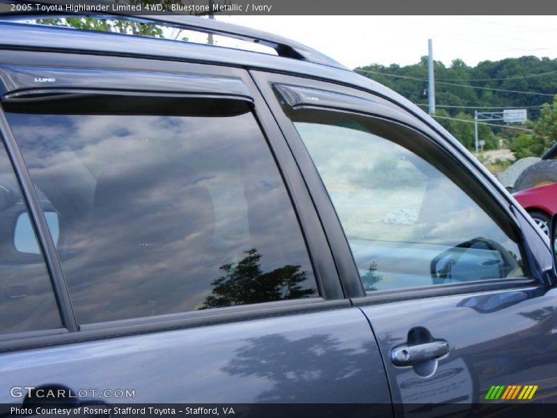Bluestone Metallic / Ivory 2005 Toyota Highlander Limited 4WD