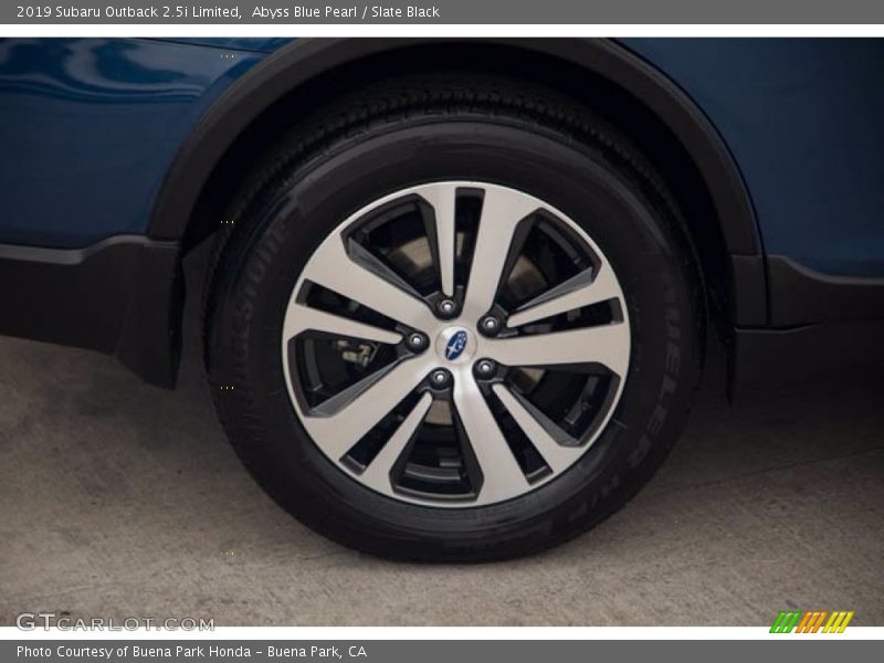 Abyss Blue Pearl / Slate Black 2019 Subaru Outback 2.5i Limited