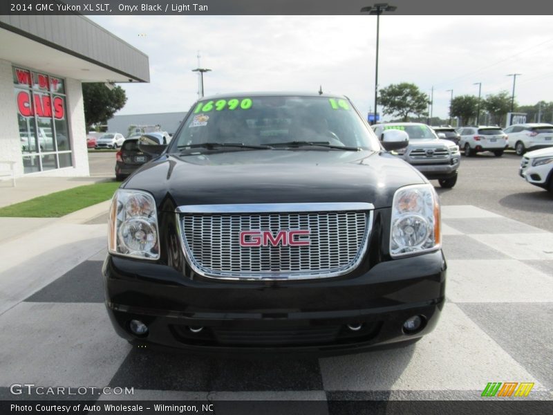 Onyx Black / Light Tan 2014 GMC Yukon XL SLT