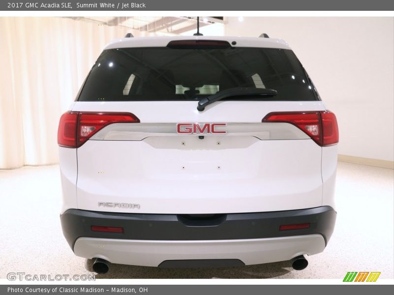 Summit White / Jet Black 2017 GMC Acadia SLE