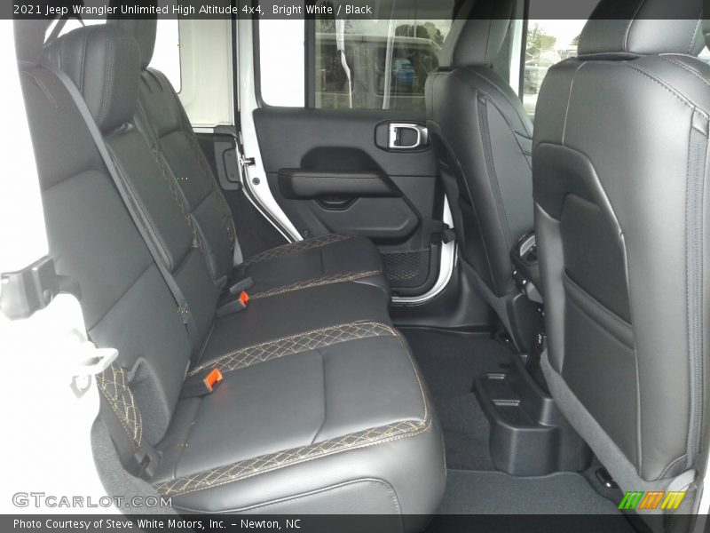 Rear Seat of 2021 Wrangler Unlimited High Altitude 4x4