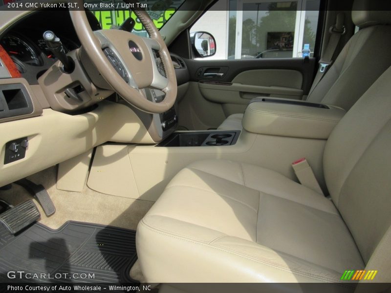 Onyx Black / Light Tan 2014 GMC Yukon XL SLT