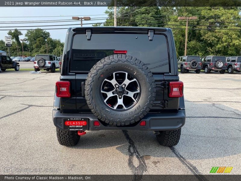 Black / Black 2021 Jeep Wrangler Unlimited Rubicon 4x4