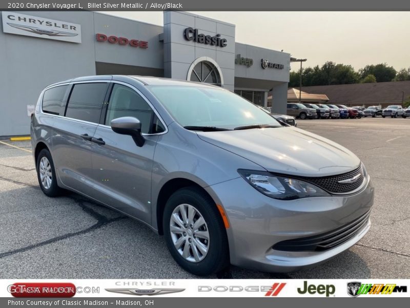 Billet Silver Metallic / Alloy/Black 2020 Chrysler Voyager L
