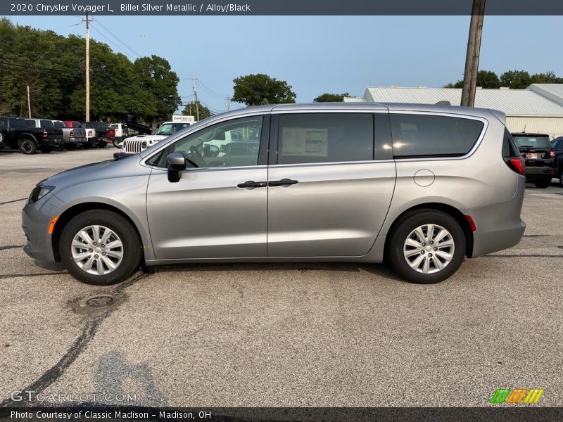 Billet Silver Metallic / Alloy/Black 2020 Chrysler Voyager L