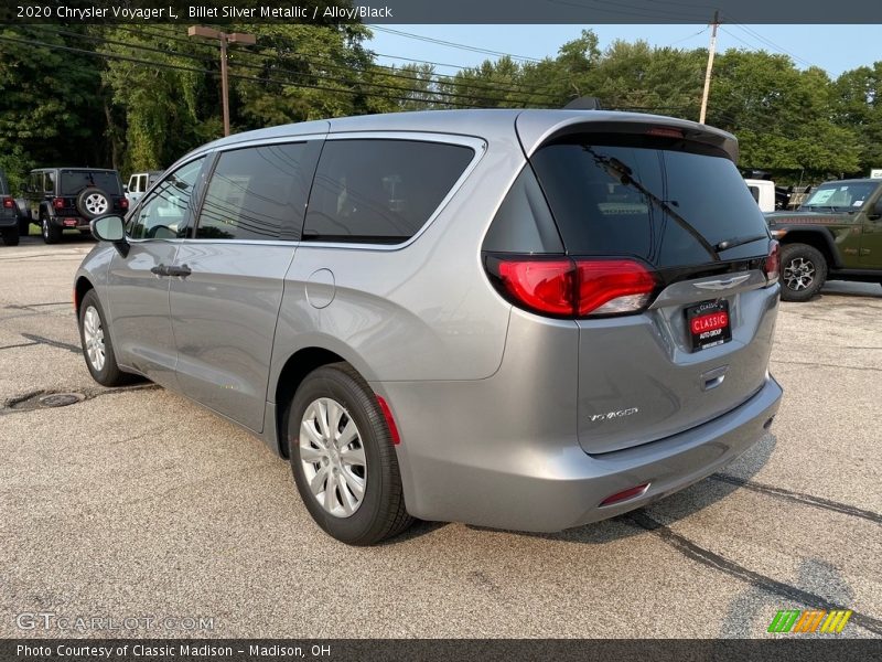 Billet Silver Metallic / Alloy/Black 2020 Chrysler Voyager L