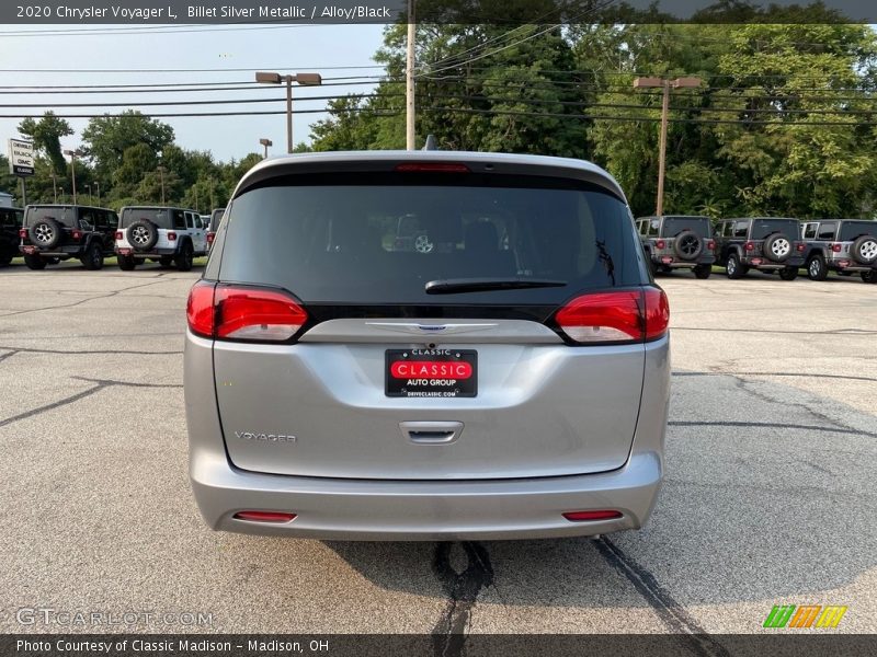 Billet Silver Metallic / Alloy/Black 2020 Chrysler Voyager L