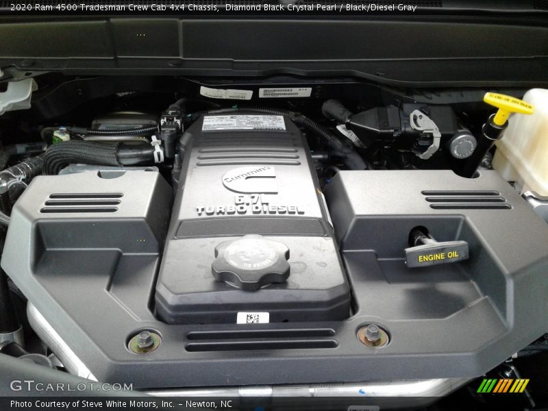  2020 4500 Tradesman Crew Cab 4x4 Chassis Engine - 6.7 Liter OHV 24-Valve Cummins Turbo-Diesel Inline 6 Cylinder