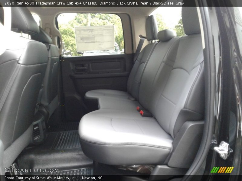 Rear Seat of 2020 4500 Tradesman Crew Cab 4x4 Chassis