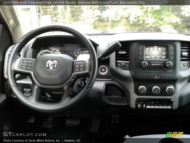 Dashboard of 2020 4500 Tradesman Crew Cab 4x4 Chassis