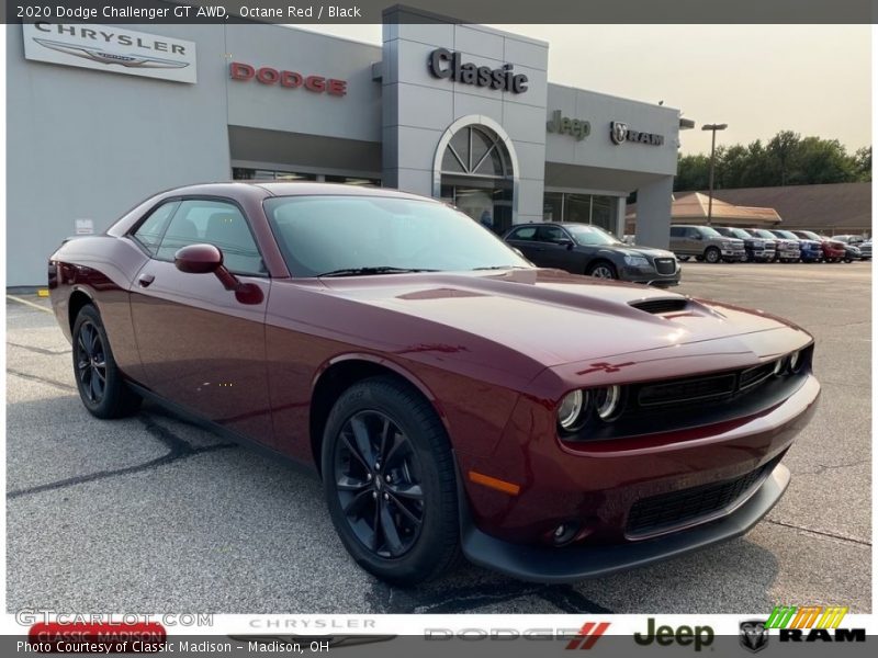 Octane Red / Black 2020 Dodge Challenger GT AWD