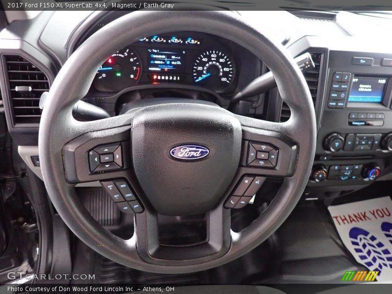 Magnetic / Earth Gray 2017 Ford F150 XL SuperCab 4x4