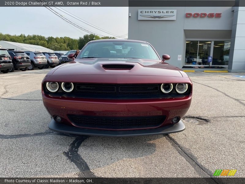 Octane Red / Black 2020 Dodge Challenger GT AWD