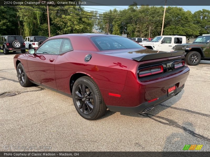 Octane Red / Black 2020 Dodge Challenger GT AWD