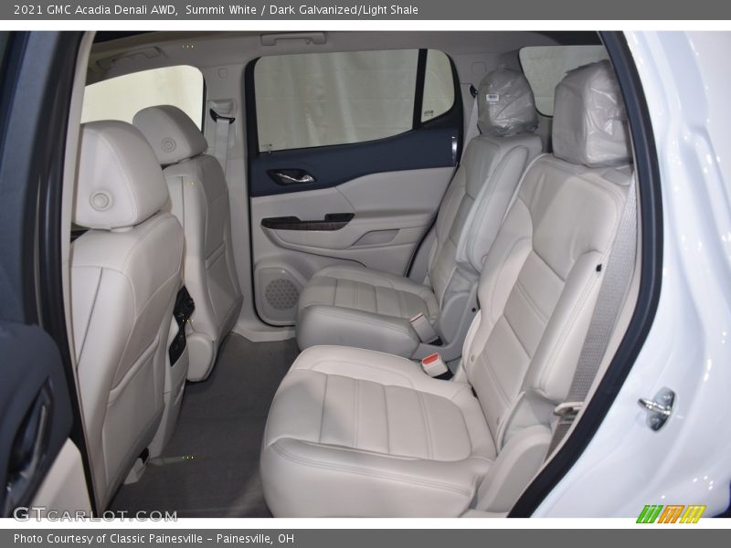 Summit White / Dark Galvanized/Light Shale 2021 GMC Acadia Denali AWD