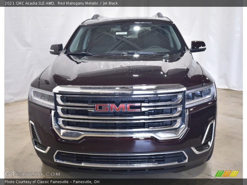 Red Mahogany Metallic / Jet Black 2021 GMC Acadia SLE AWD