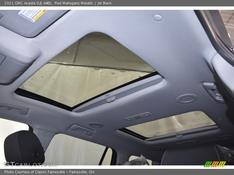 Red Mahogany Metallic / Jet Black 2021 GMC Acadia SLE AWD
