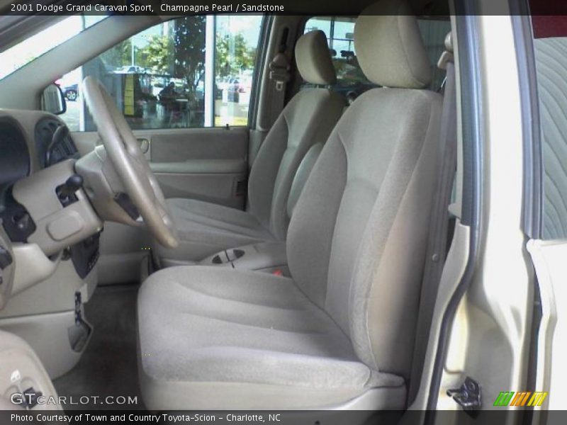 Champagne Pearl / Sandstone 2001 Dodge Grand Caravan Sport