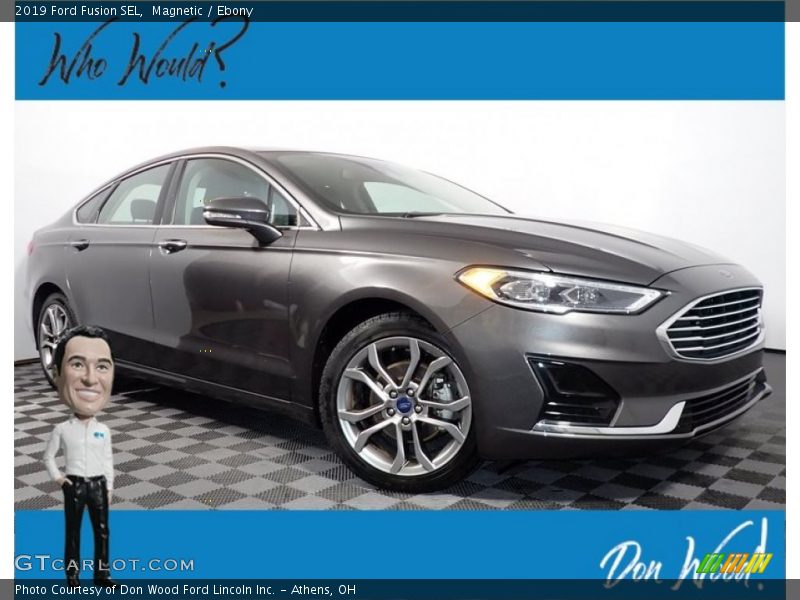 Magnetic / Ebony 2019 Ford Fusion SEL