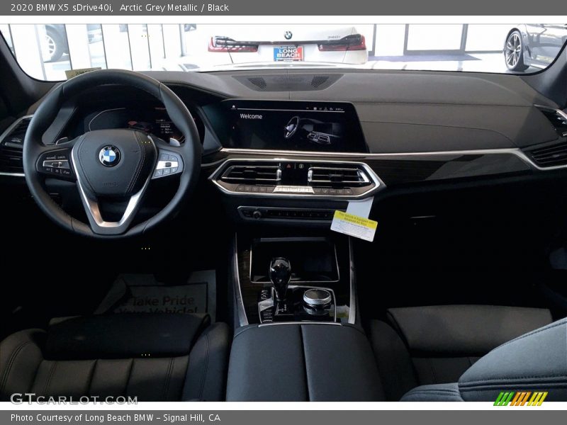 Arctic Grey Metallic / Black 2020 BMW X5 sDrive40i