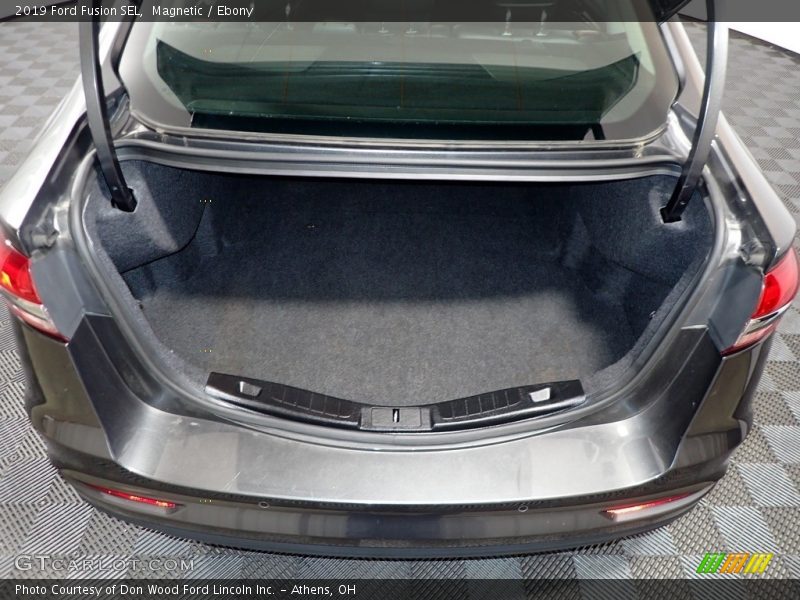 2019 Fusion SEL Trunk