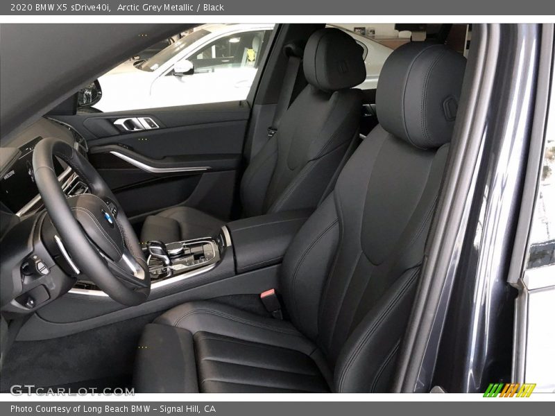 Arctic Grey Metallic / Black 2020 BMW X5 sDrive40i