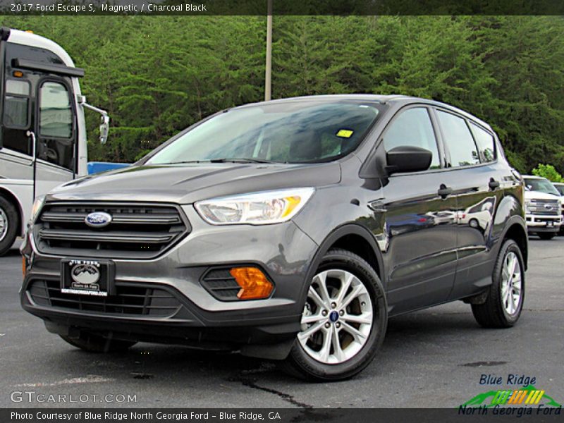 Magnetic / Charcoal Black 2017 Ford Escape S