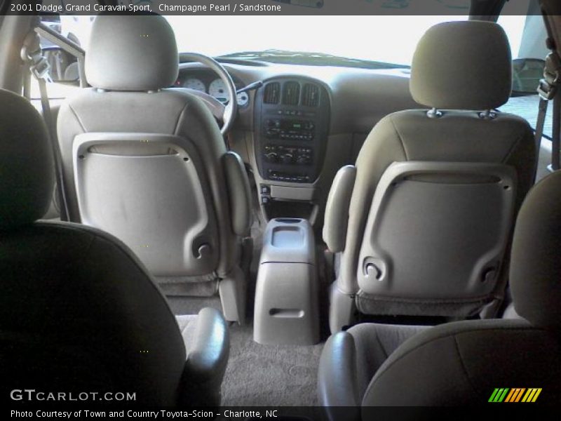 Champagne Pearl / Sandstone 2001 Dodge Grand Caravan Sport