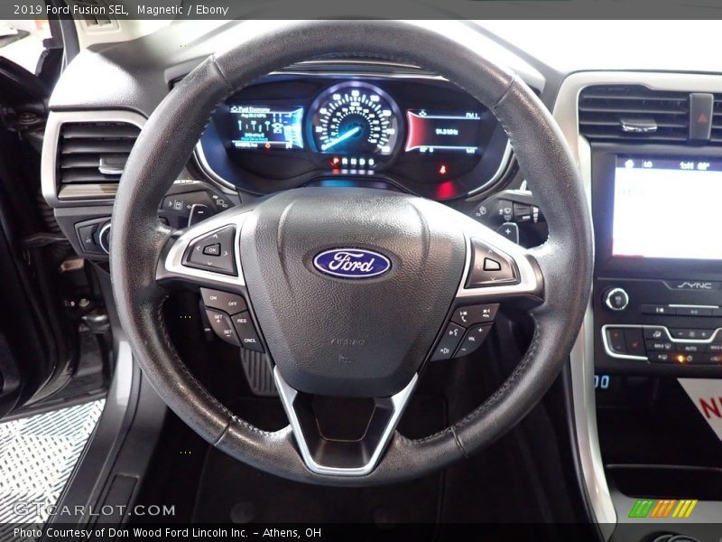  2019 Fusion SEL Steering Wheel