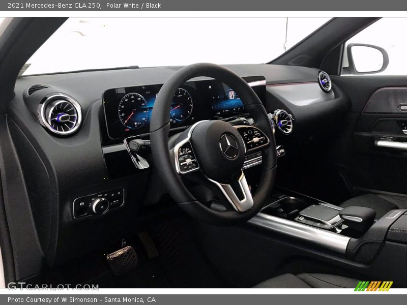 Polar White / Black 2021 Mercedes-Benz GLA 250