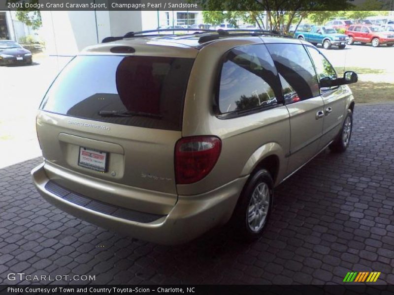 Champagne Pearl / Sandstone 2001 Dodge Grand Caravan Sport