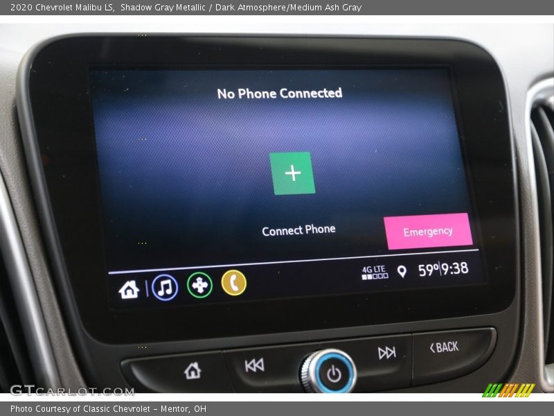 Controls of 2020 Malibu LS
