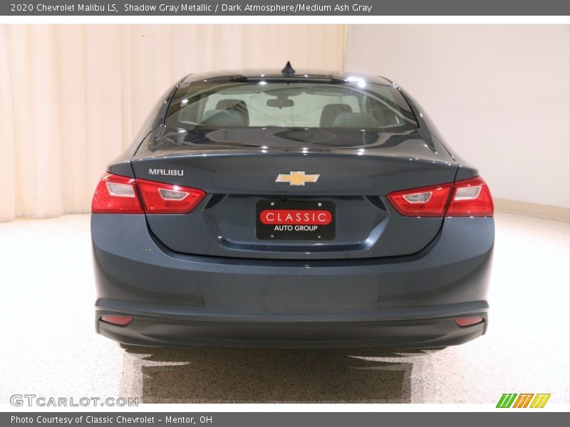 Shadow Gray Metallic / Dark Atmosphere/Medium Ash Gray 2020 Chevrolet Malibu LS