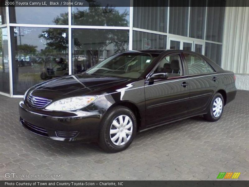 Black / Stone Gray 2006 Toyota Camry LE