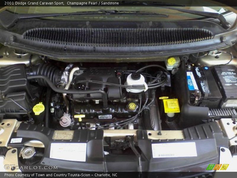 Champagne Pearl / Sandstone 2001 Dodge Grand Caravan Sport