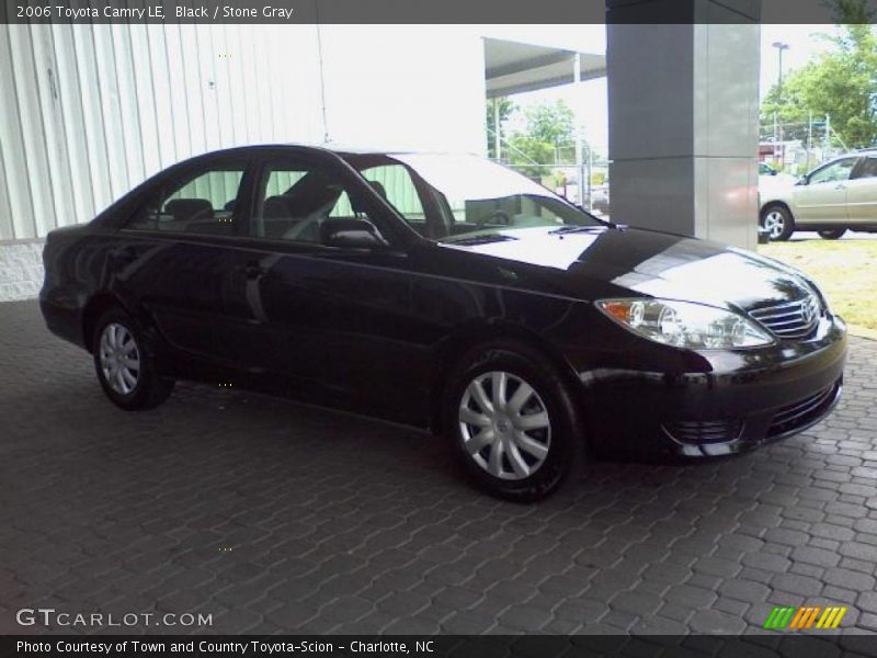 Black / Stone Gray 2006 Toyota Camry LE