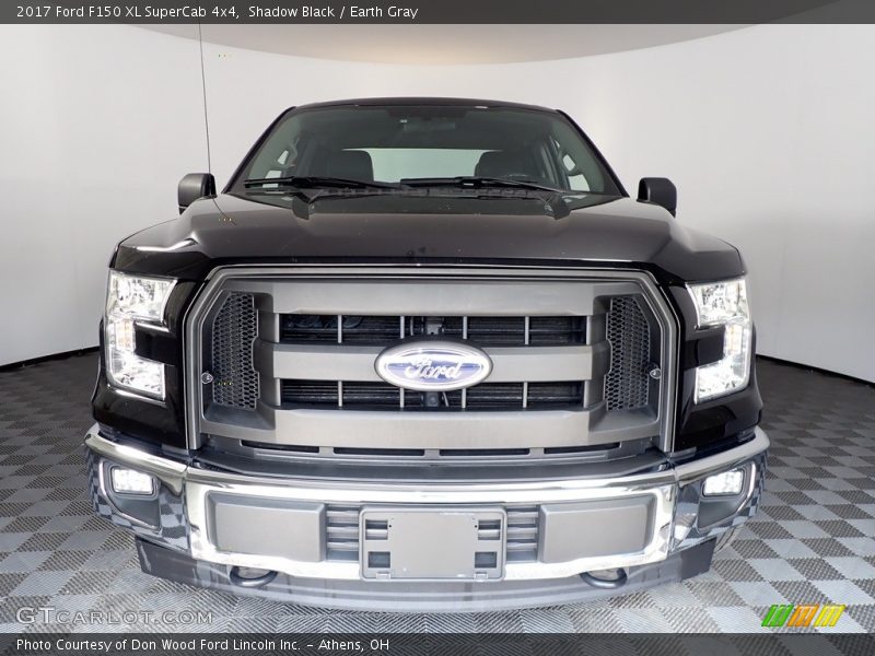 Shadow Black / Earth Gray 2017 Ford F150 XL SuperCab 4x4