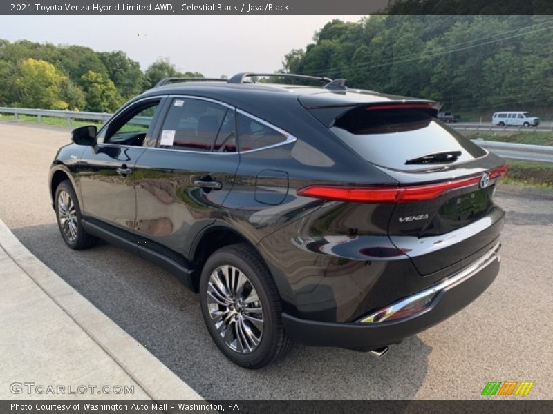 Celestial Black / Java/Black 2021 Toyota Venza Hybrid Limited AWD