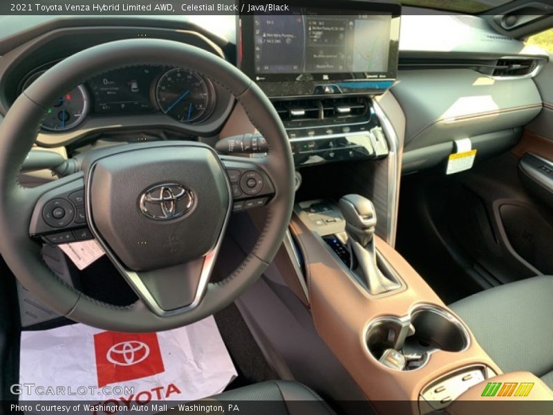 Dashboard of 2021 Venza Hybrid Limited AWD