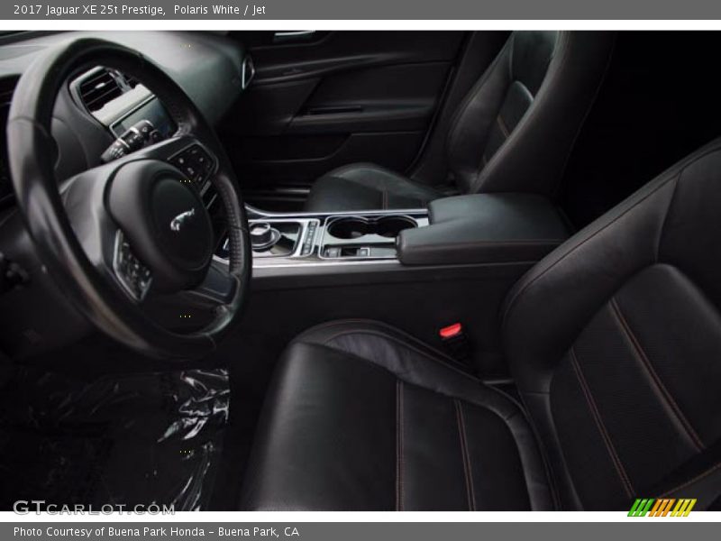 Polaris White / Jet 2017 Jaguar XE 25t Prestige
