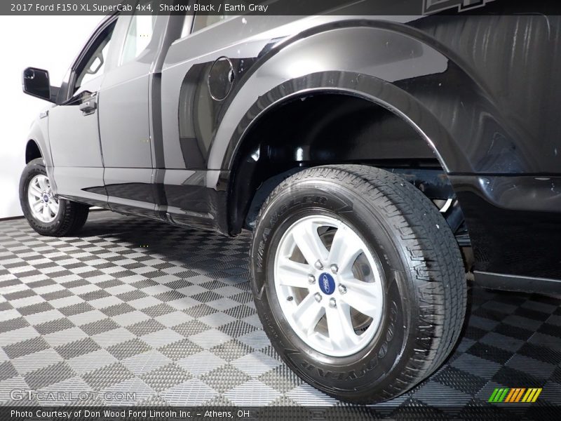 Shadow Black / Earth Gray 2017 Ford F150 XL SuperCab 4x4
