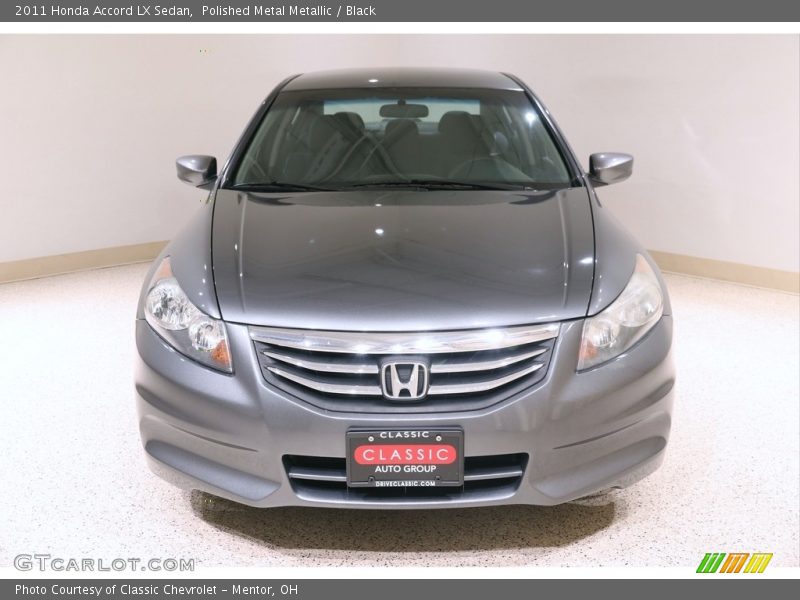 Polished Metal Metallic / Black 2011 Honda Accord LX Sedan
