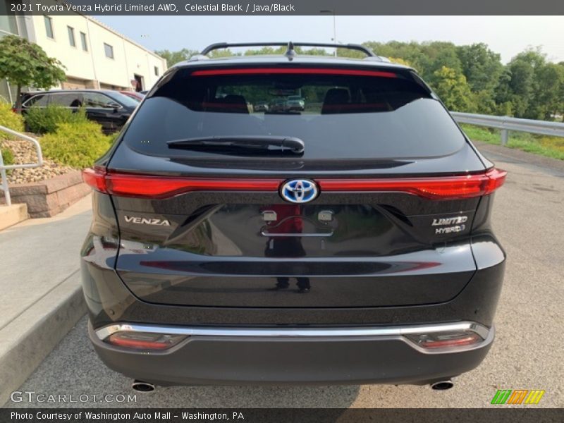 Celestial Black / Java/Black 2021 Toyota Venza Hybrid Limited AWD